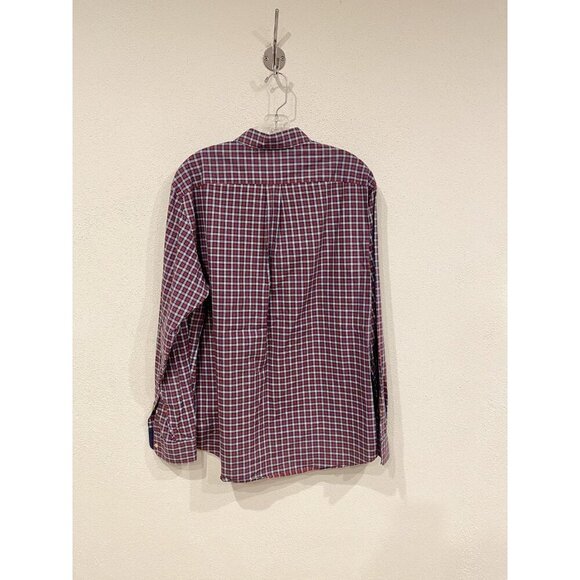 J McLaughlin Shirt Mens Large Multicolor Plaid Button Down Long Sleeve Casual - Picture 5 of 5